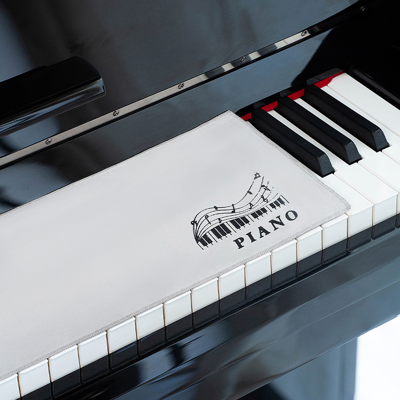 Keyboard Cover - Треугольная пылезащитная ткань для клавиатуры пианино,