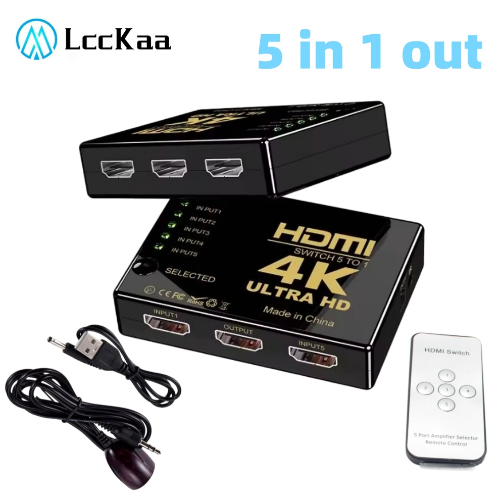 Hdmi Cable - 5x1 HDMI-переключатель HD 4K видео с
