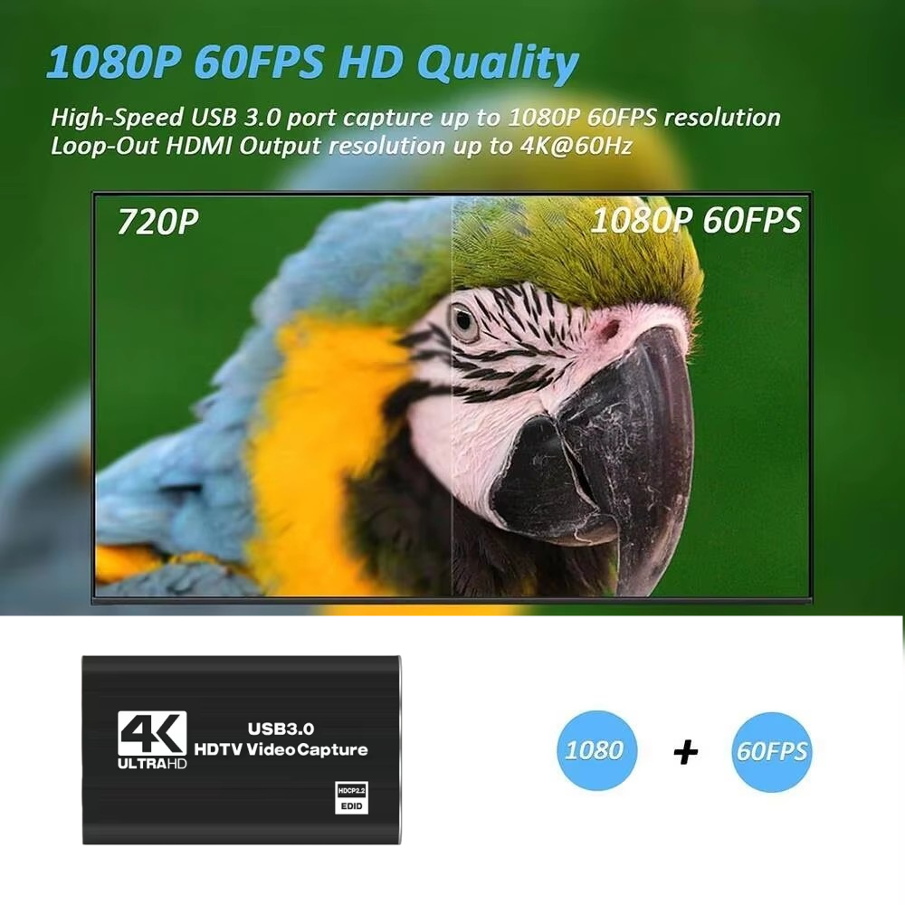 Карта видеозаписи Roreta 4K US – обзор и цена Hdmi Cable